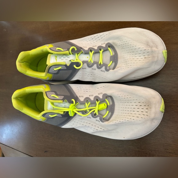 Altra Vanish Tempo. Mens 14. White/Lime - Picture 6 of 9